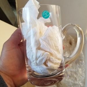 Tiffany crystal mug